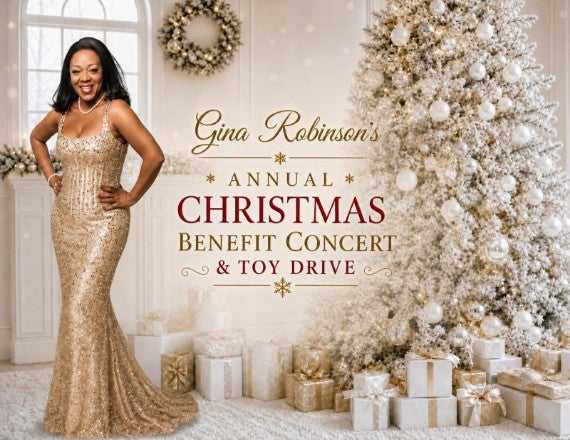 Gina Robinson's Annual Christmas Benefit Concert & Toy Drive