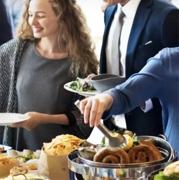 Executive client appreciation reception with hospitality-driven guest experience and business relationship atmosphere