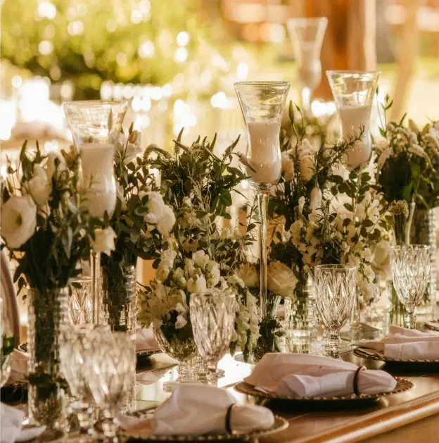 Seasonal company celebration with employee hospitality experience and winter corporate social environment
