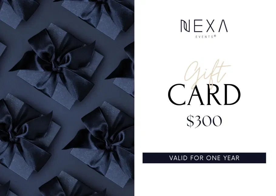 Blue Elegant Gift Voucher