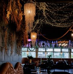 beautifully decorated hall