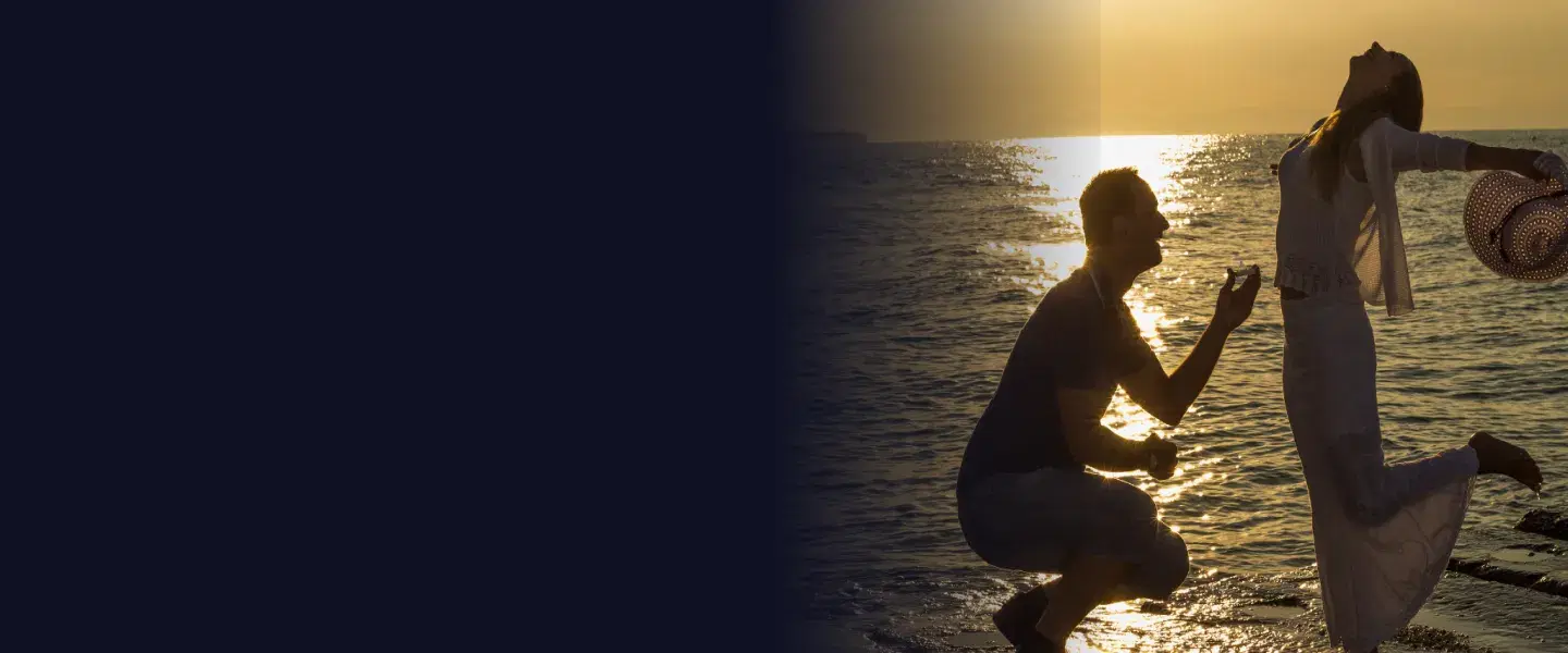 Romantic marriage proposal planning with emotional and creative setup design