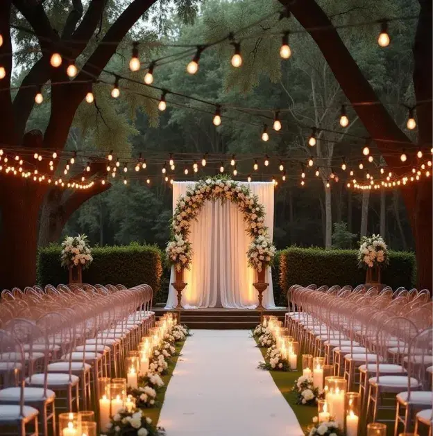 Planning vow renewal ceremony with structured timeline and personalized setup