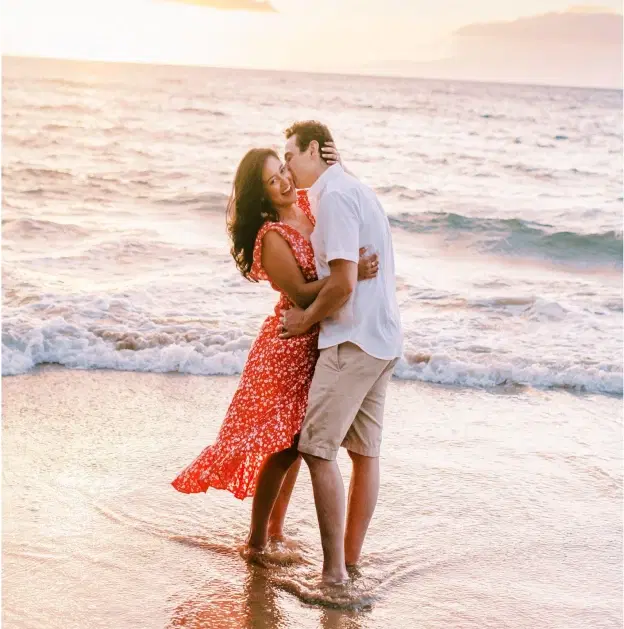 Anniversary celebration setup with dining, decor, and guest interaction in a warm atmosphere