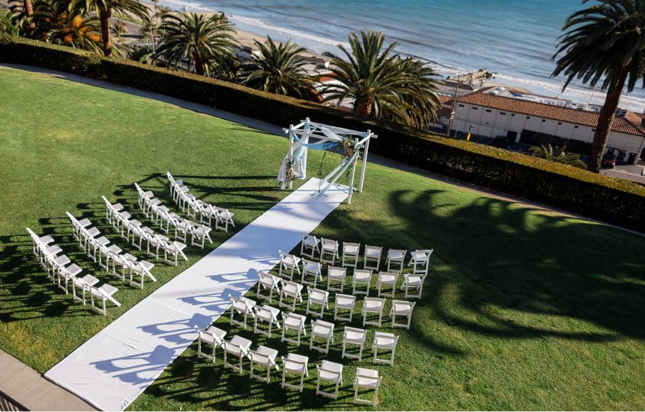 bel air bay club wedding