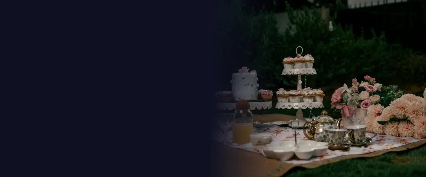Wedding shower in Los Angeles with elegant setup, guest seating, and curated celebration details