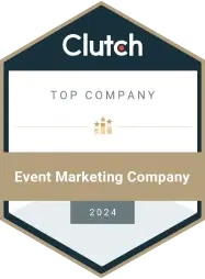 Clutch top company. Event marketing Company 2024