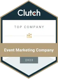Clutch top company. Event marketing Company 2023