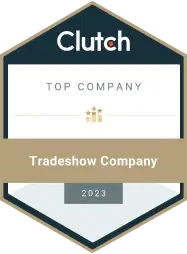 Clutch top company. Tradeshow company 2023