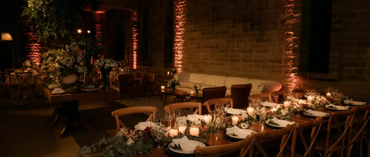 Private party arranged for a personal celebration with coordinated decor, seating, and guest experience